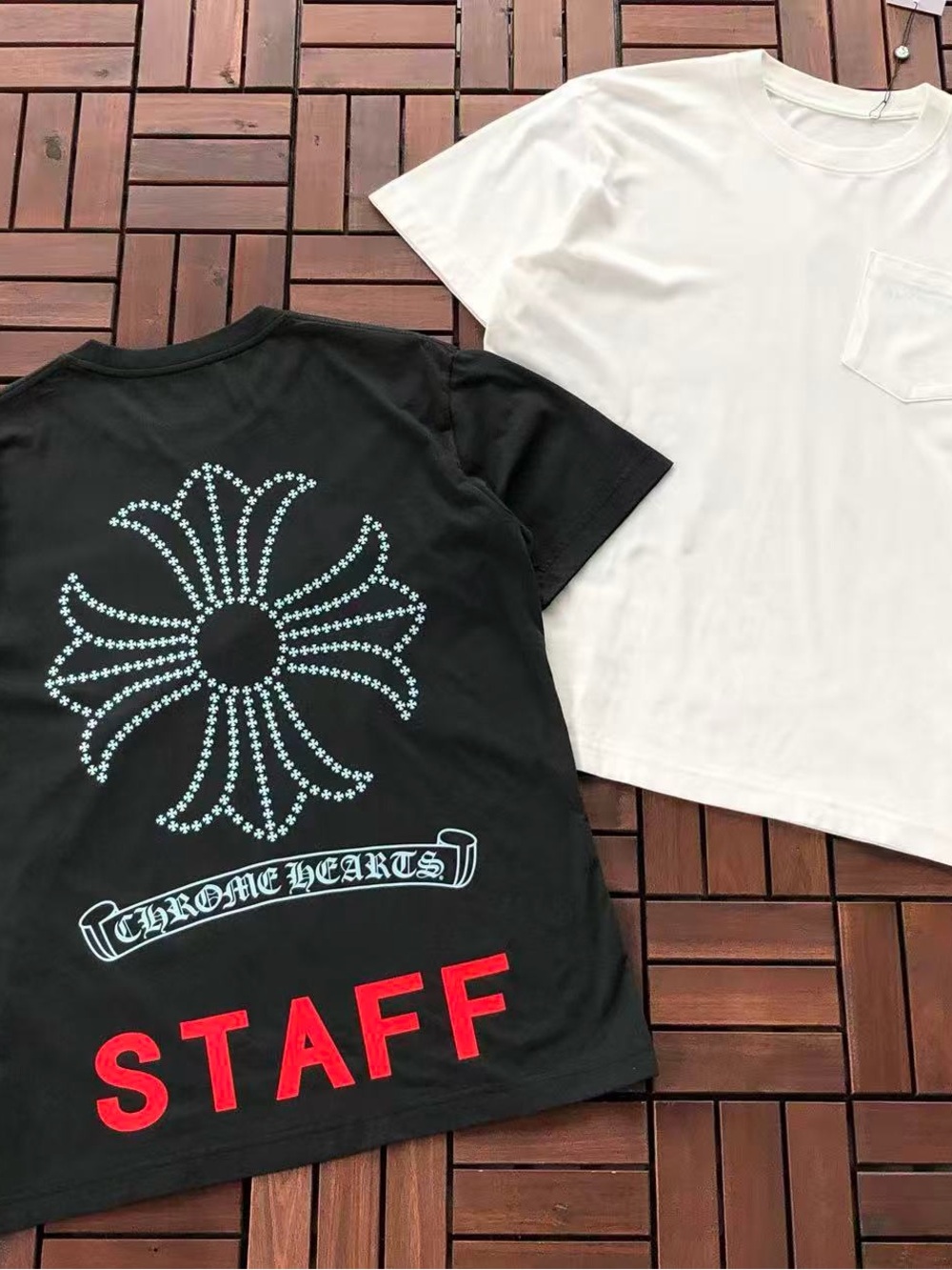 RARE 1of1 Staff Chrome hearts shirt
